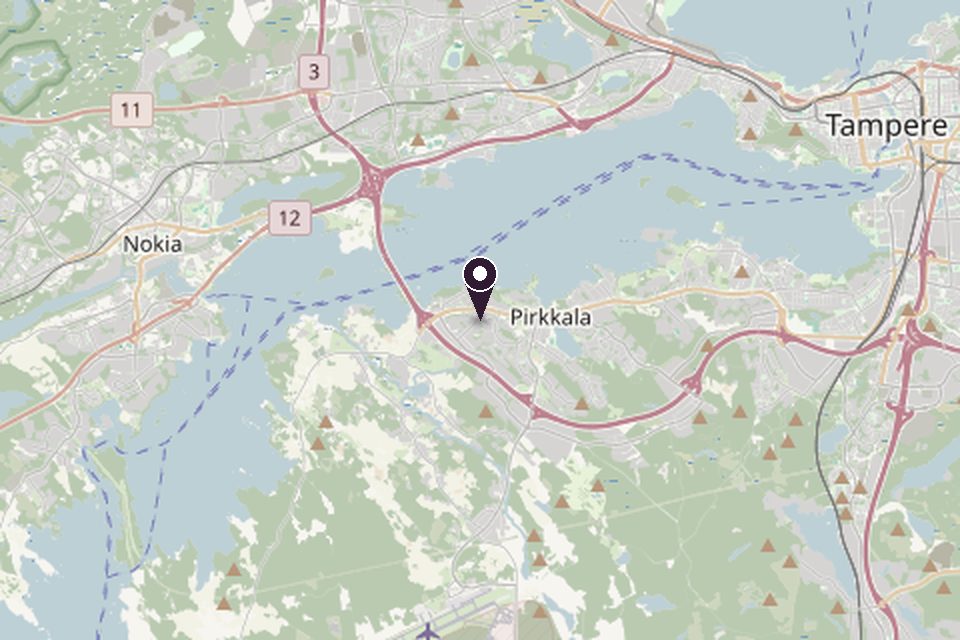 Kartta: Kyösti, Pirkkala