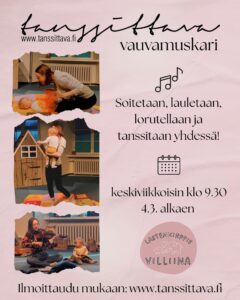 Tanssittava vauvamuskari